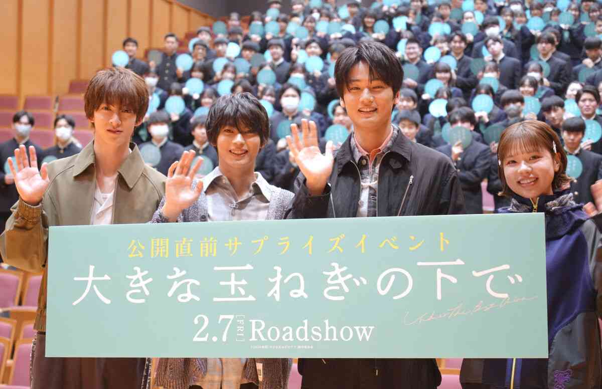 神尾楓珠、高校生の前にサプライズ登場　「モテるでしょ？」と言われた場合の極意授ける - スポーツ報知