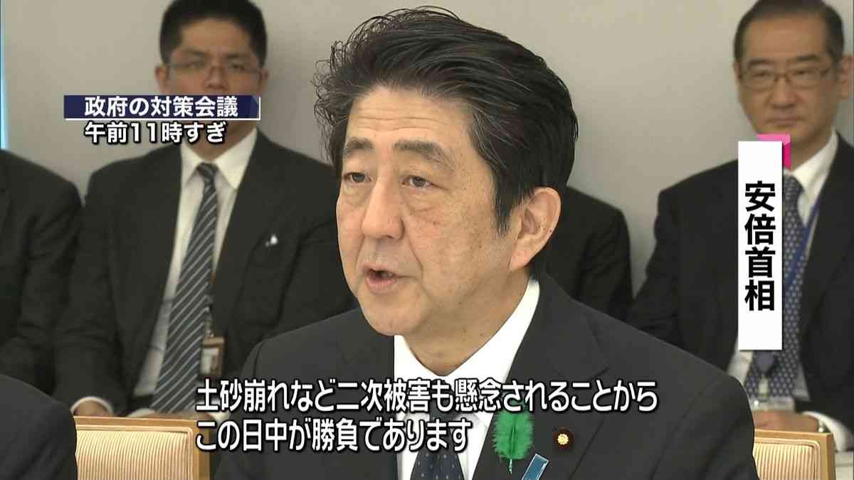 【熊本地震】首相「ことは一刻を争います」（2016年4月16日掲載）｜日テレNEWS NNN