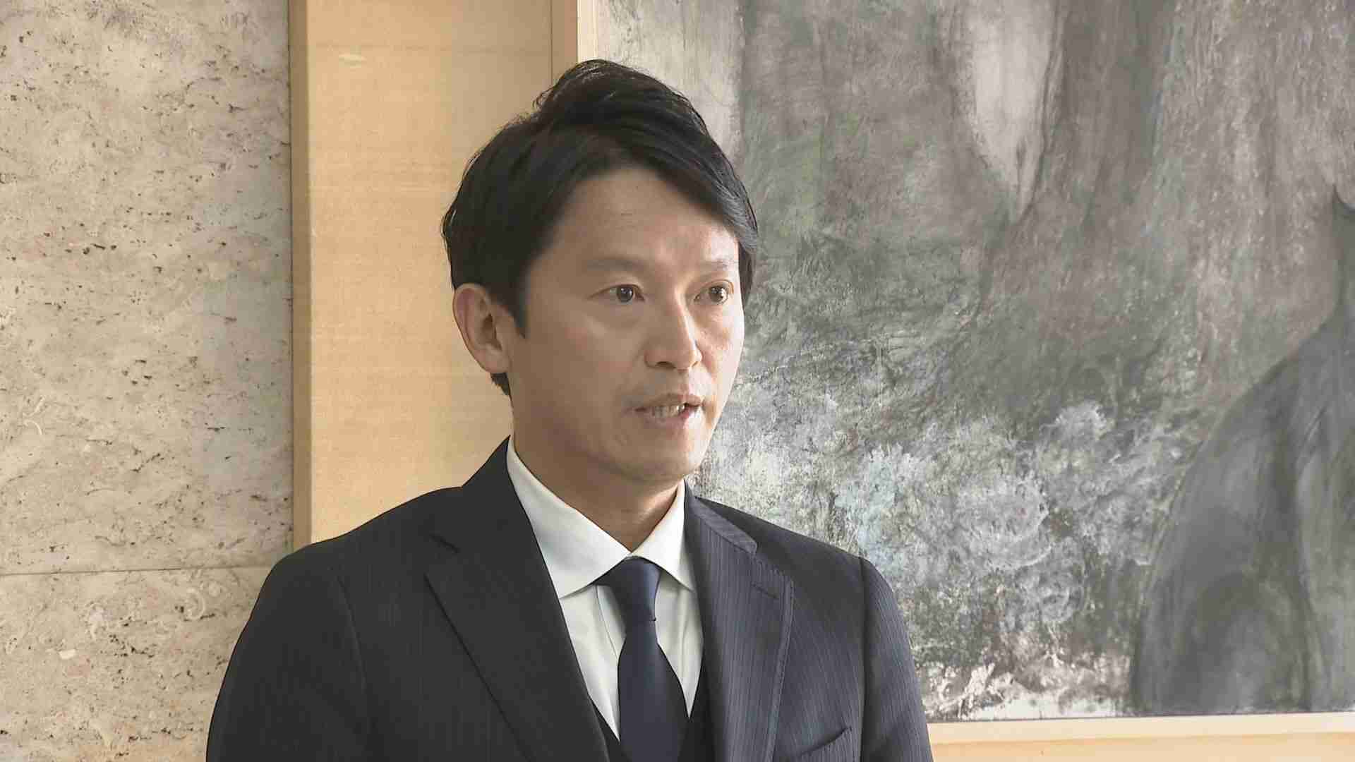 「大変ショック」「痛恨の極み」斎藤兵庫県知事が取材に応じる　竹内英明元県議の死亡受け
