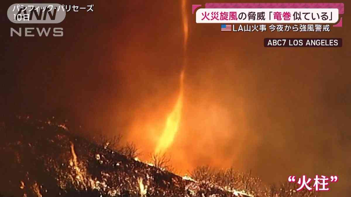 ゴッホ収蔵美術館に迫る火災旋風　週明けに再び強風で被害拡大か