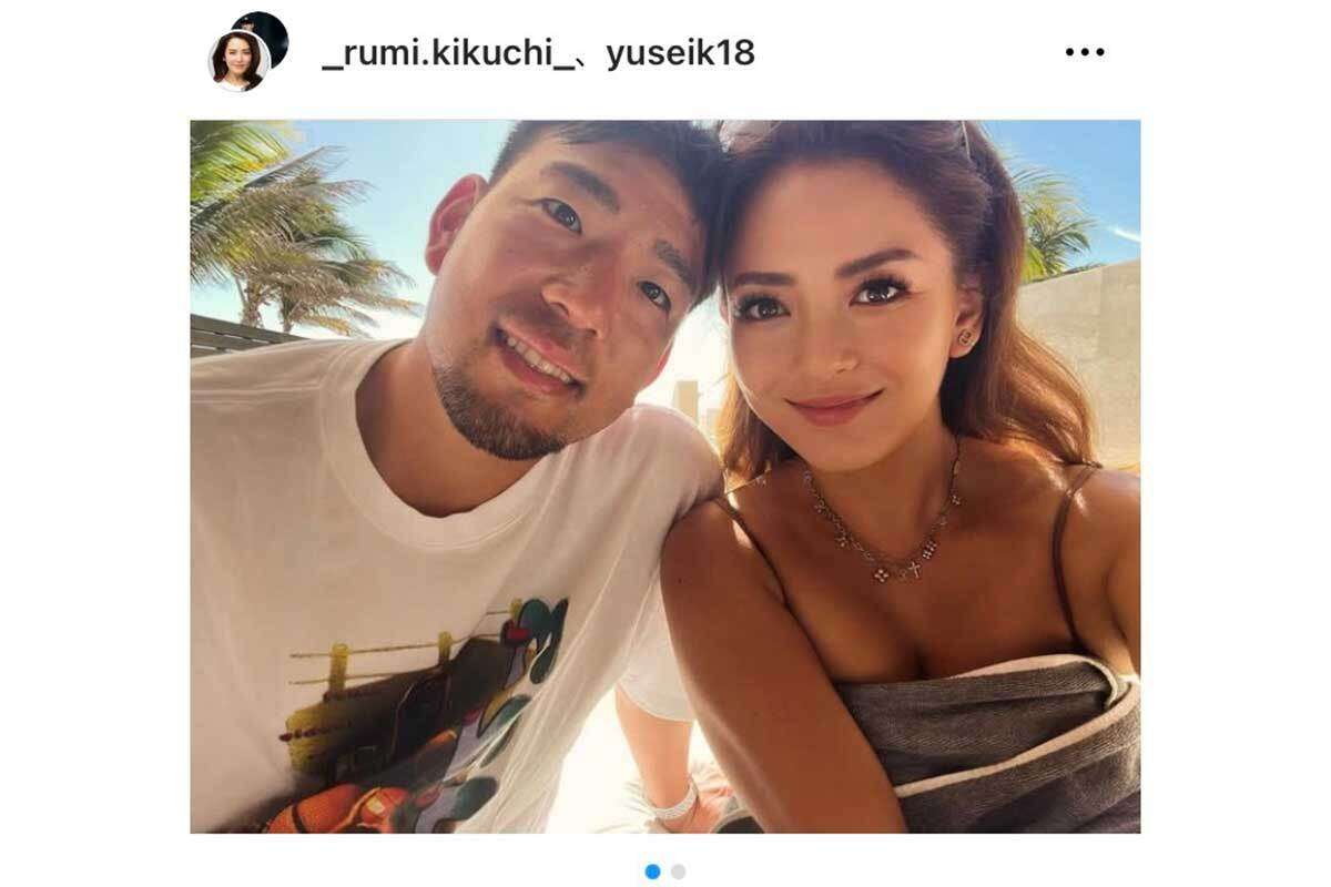 菊池雄星の元女子アナ妻、8年前から「変わらない美しさ」　ラブラブ2Sが「レベルアップしてる」（ENCOUNT） - Yahoo!ニュース