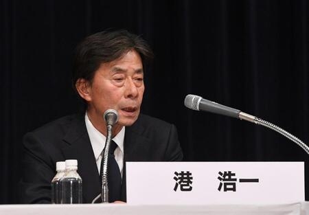 フジ報道局編集長、会見は「フジも悪いけどジャーナリストにも何らかの問題ある」質疑1問目から大荒れ 質問で文春報道の女性アナの実名→司会者が制止「個人特定につながる」 質問できないと抗議も