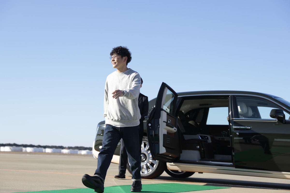 前澤友作氏、ドラマ初出演で唐沢寿明と共演 自身のプライベートジェット&超高級車とともに登場「まあまあやれましたよ(笑)」