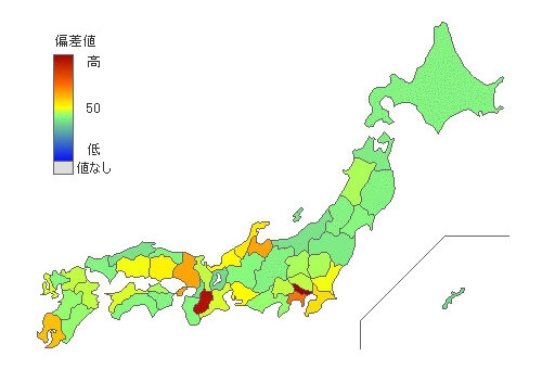 都道府県別東京大学合格者数 - とどラン