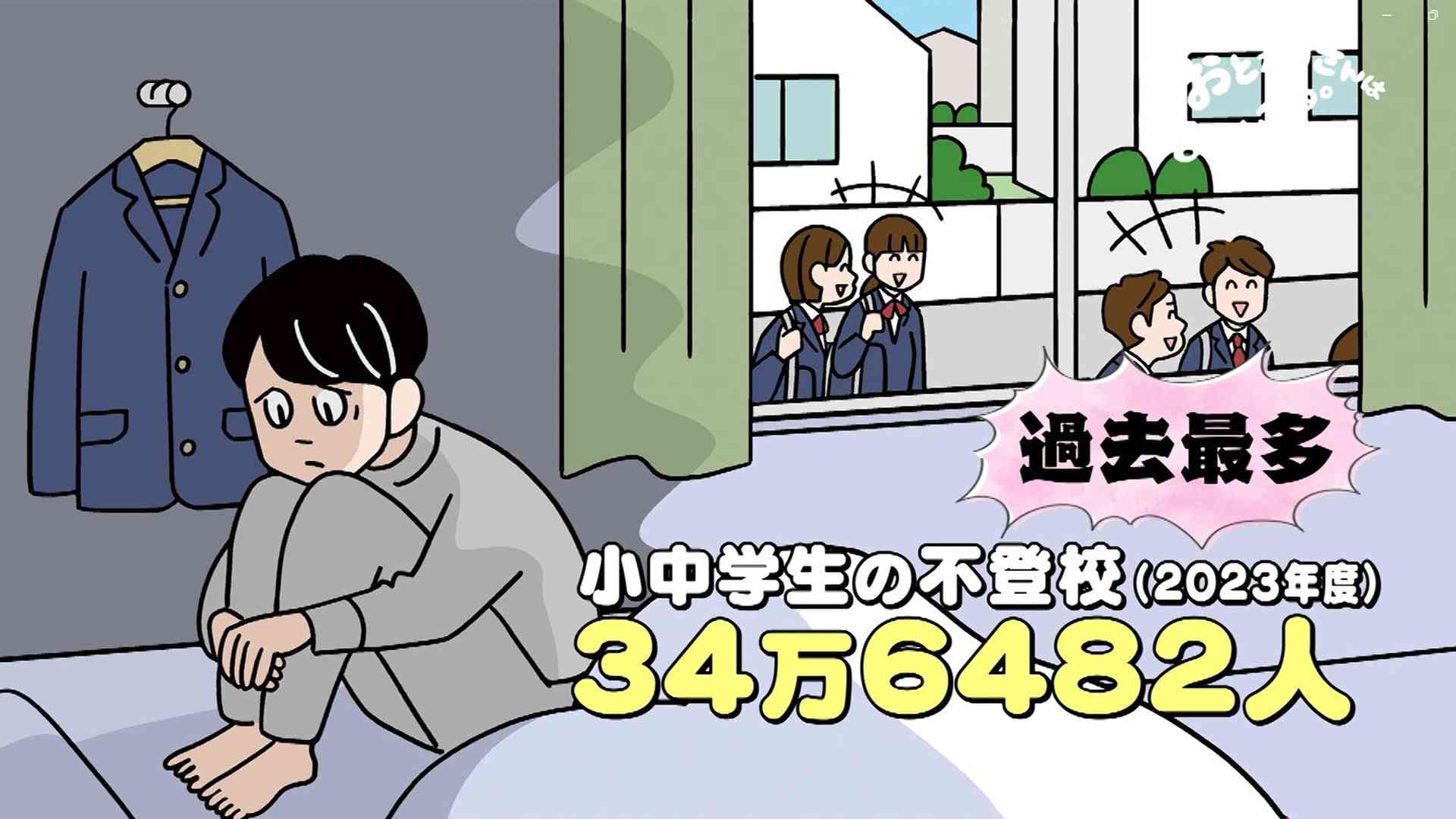 サクッとおさらい「不登校34万人　知りたい! 子どもの本音～ゲーム編～」 - おとなりさんはなやんでる。 - NHK