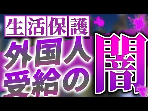 【生活保護】外国人の生活保護受給｜岸田の宝【生活保護費】外国人と共生