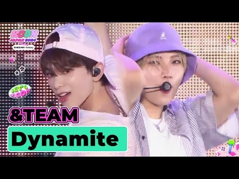 [KCON JAPAN 2024] &TEAM - Dynamite (원곡:BTS) | Mnet 240620 방송