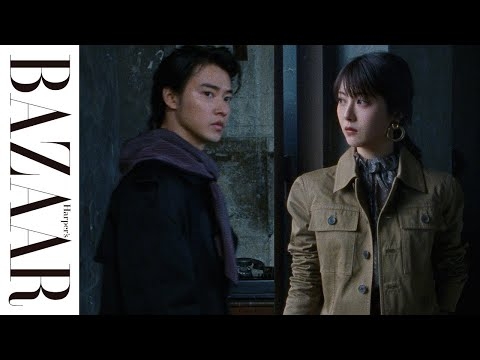 山﨑賢人と浜辺美波が描くサンローランのボヘミアン・フィーリング｜ハーパーズ バザー（Harper