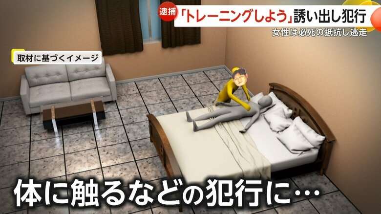 【あ然】「タイプだ!」と迫りお姫様抱っこ…マッチングアプリで女性を「ジムでトレーニングしよう」誘い出しホテルでわいせつ行為　会社員の男（39）を逮捕　警視庁