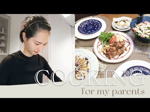 【実家VLOG】両親に手料理を振る舞ってみた??‍??