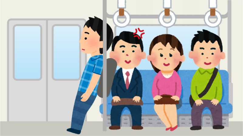 「痛えんだよ！」満員電車で“ドアの前から絶対に動かない”男性が逆ギレ…他の乗客が放った「一言」にスッキリ