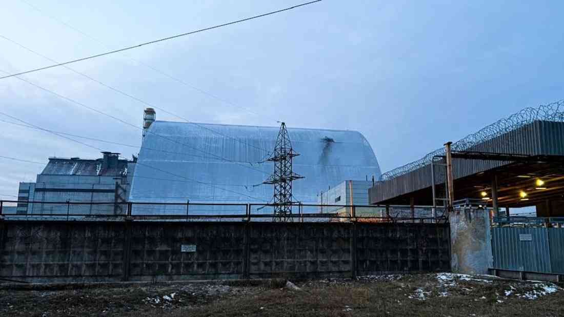 ロシアの攻撃ドローン、チェルノブイリ原発に激突　放射線レベルは正常　ウクライナ発表 - CNN.co.jp