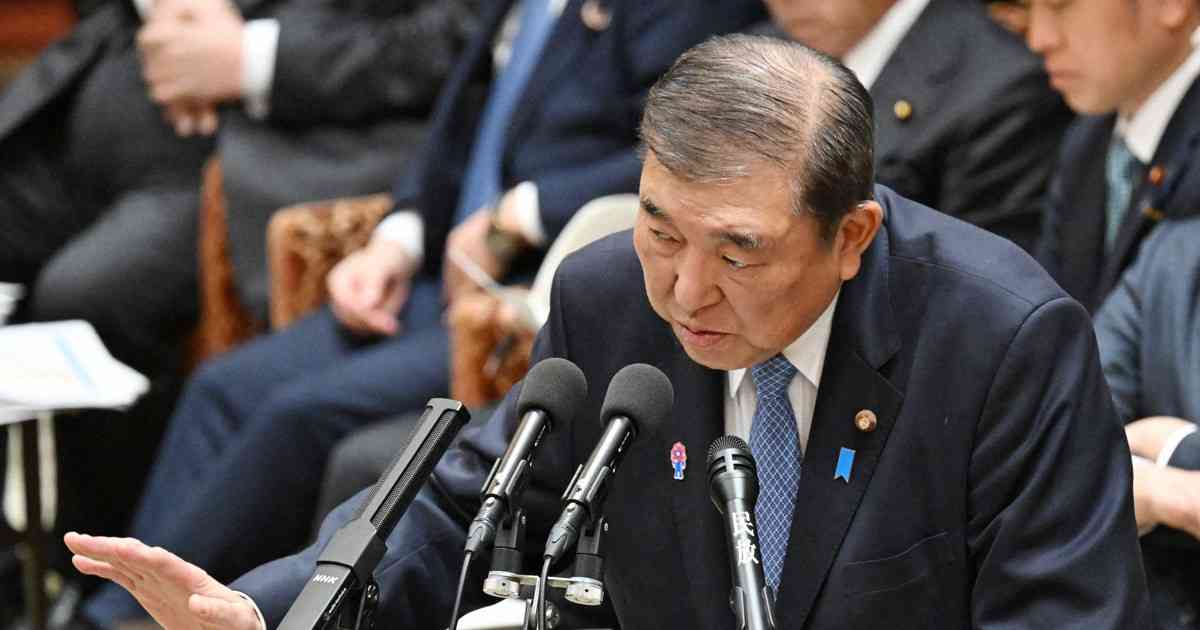 ガザ住民の日本受け入れ検討　石破首相「実現に向け努力」 | 毎日新聞