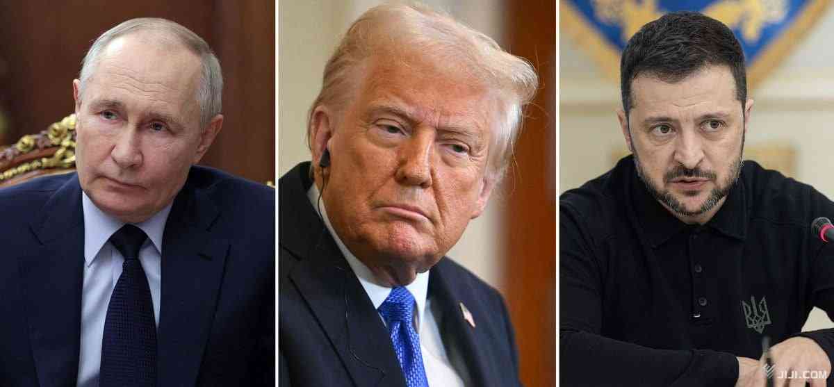 ウクライナ「ロシア領になるかも」　トランプ氏、領土割譲示唆か：時事ドットコム