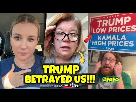 #FAFO Season: MAGA Voters In TEARS Realizing Trump Betrayed Them!
