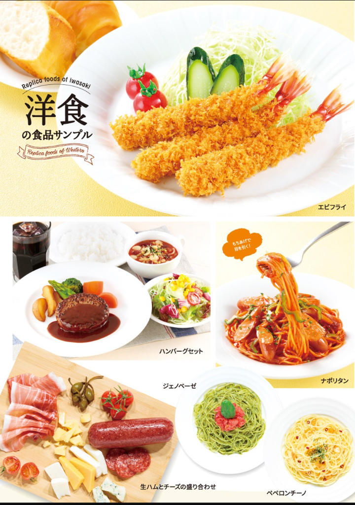 食品サンプルについて語ろう