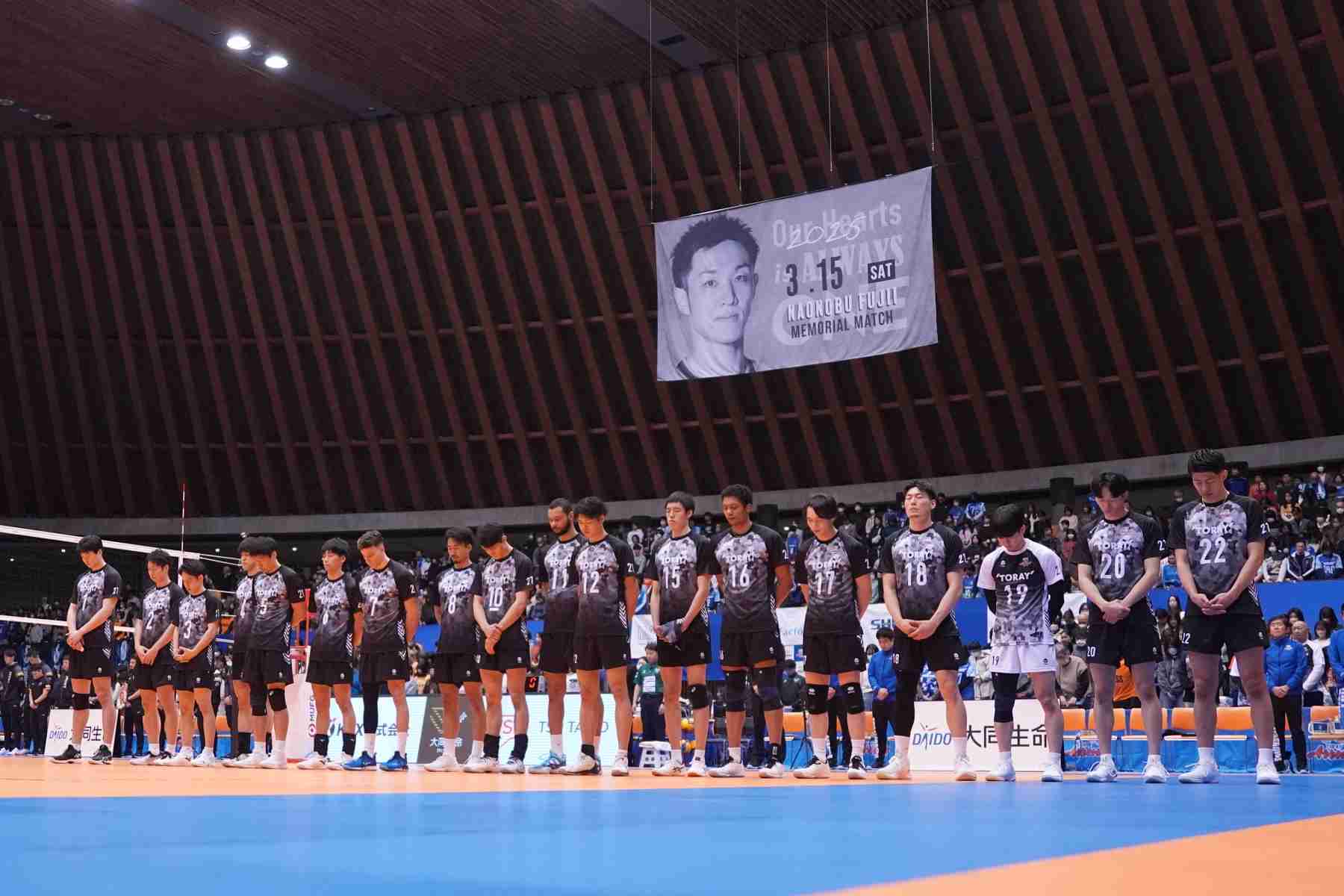 【バレー】東レ静岡・藤井直伸さんの追悼試合を開催、李博が躍動するもフルセットの末敗戦 SV男子（バレーボールマガジン） - Yahoo!ニュース