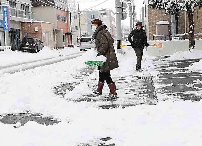 長野県北部・中部、9日未明にかけて断続的に強い雪が続く恐れ　野沢温泉の積雪199センチ｜信濃毎日新聞デジタル　信州・長野県のニュースサイト