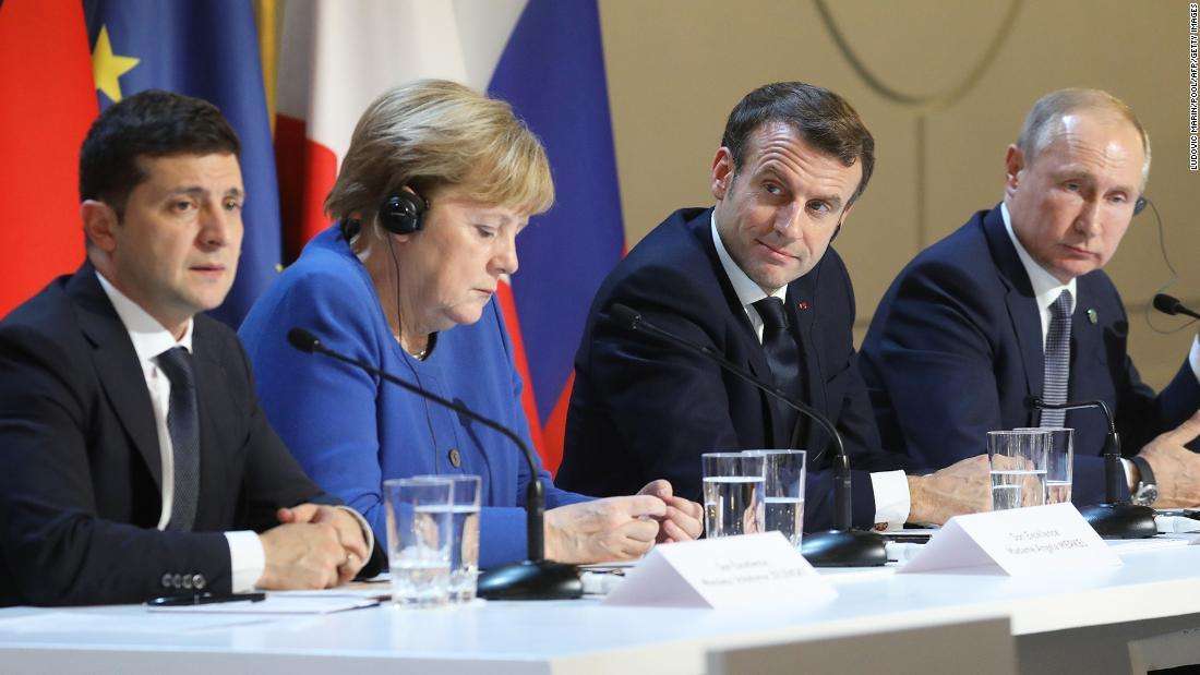 ロシアとウクライナが首脳会談、ウクライナ東部の停戦で合意　仏独仲介 - CNN.co.jp