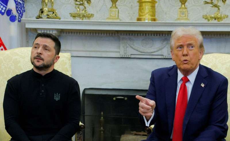 「米国が軍事支援停止検討」　米報道　会談決裂でウクライナに暗雲（毎日新聞） - Yahoo!ニュース