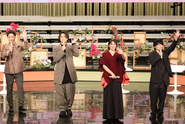 大河ドラマ「べらぼう」安田顕、中村隼人、水野美紀、風間俊介がファンの前で舞台裏トーク（エンタメOVO） - Yahoo!ニュース