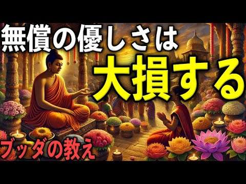 無償の優しさが自分を傷つけてしまう“4つの理由”とは？｜ブッダの教え