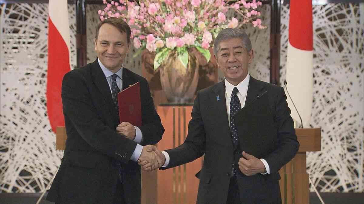 岩屋外務大臣 ポーランド外相と会談 「欧州とインド太平洋の安全保障は不可分」 ウクライナ支援で連携強化 | TBS NEWS DIG