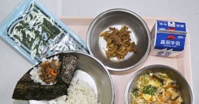 給食熱量、国基準満たさず、物価高影響か　九州沖縄6県、専門家「国主導無償化を」 ｜ 共同通信