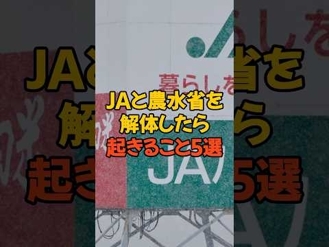 ㊗️10万再生jaと農水省解体したら #百姓一揆 #農家 #農林水産省 #税金 #政治