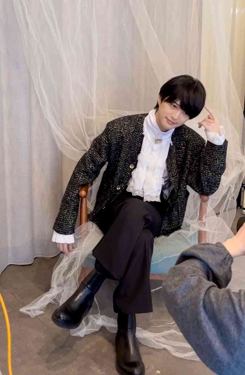 【取材風景をちょい見せ】王子様キャラ全開な前田大翔の取材風景を公開！「月刊スカパー！」2025年5月号が4月24日（木）に発売！ | ぴあ株式会社のプレスリリース