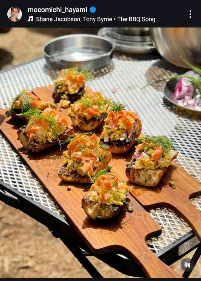 速水もこみち「キャンプ飯の域超えてる」超ハイレベルな料理の数々にファン感嘆「一目惚れしてしまいます」