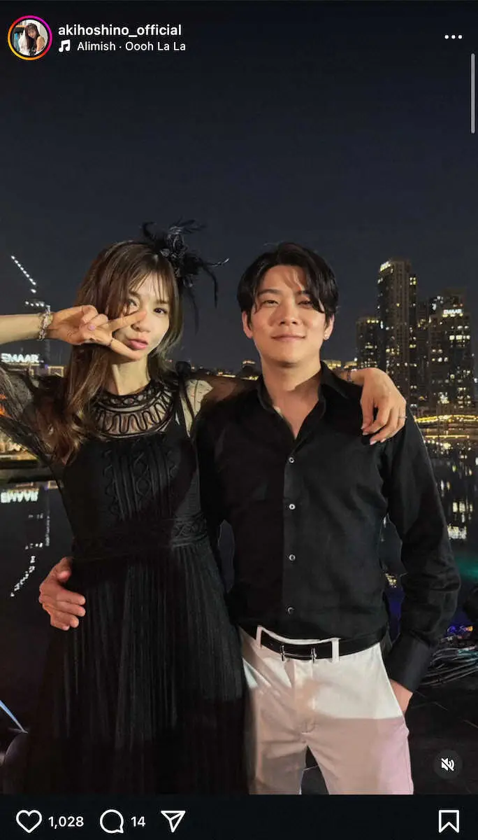 ほしのあき　ドバイWCデーを初生観戦！夫・三浦皇成とのレア2Sも公開　「美男美女」「素敵すぎる」の声― スポニチ Sponichi Annex 芸能