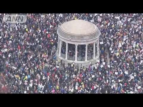 世界各地で“反トランプ”デモ 「貧しい国々の経済を覆す」(2025年4月6日)