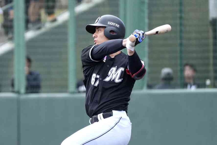 ロッテ・茶谷健太「打たなきゃ出られない」得意の左投手から今季初安打 – BASEBALL KING