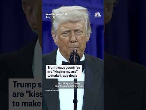 Trump says countries are 