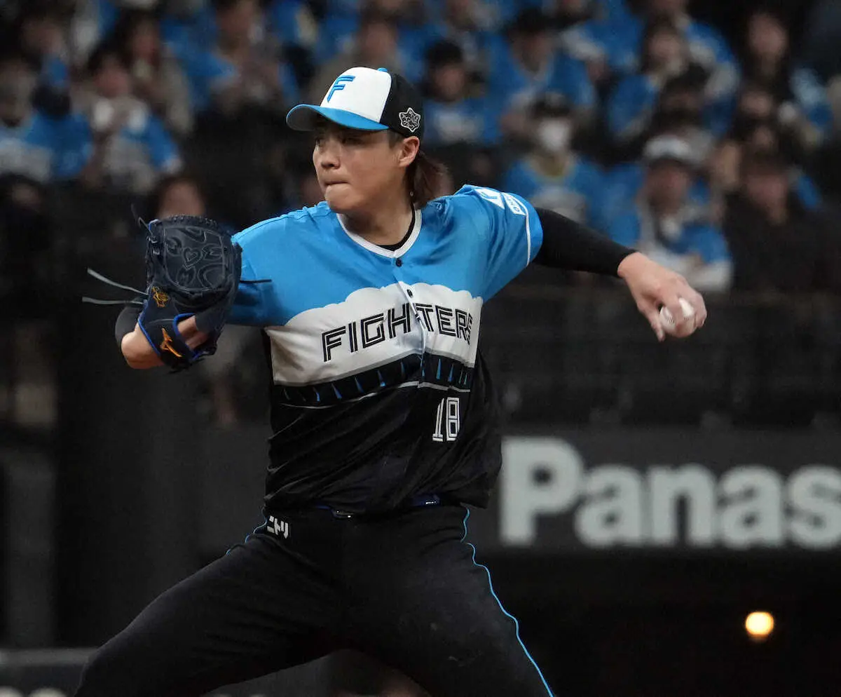 日本ハム・山崎福也　7回にノーノーの夢破れる…6回まで西武・今井と異例の無安打投球　8回無失点― スポニチ Sponichi Annex 野球