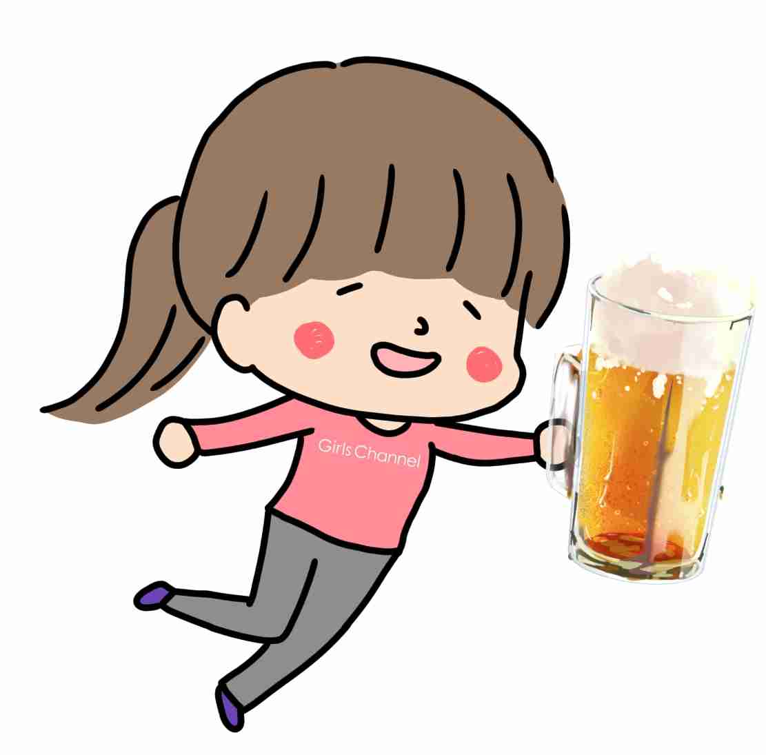 お酒で何とか毎日乗り切ってる人～