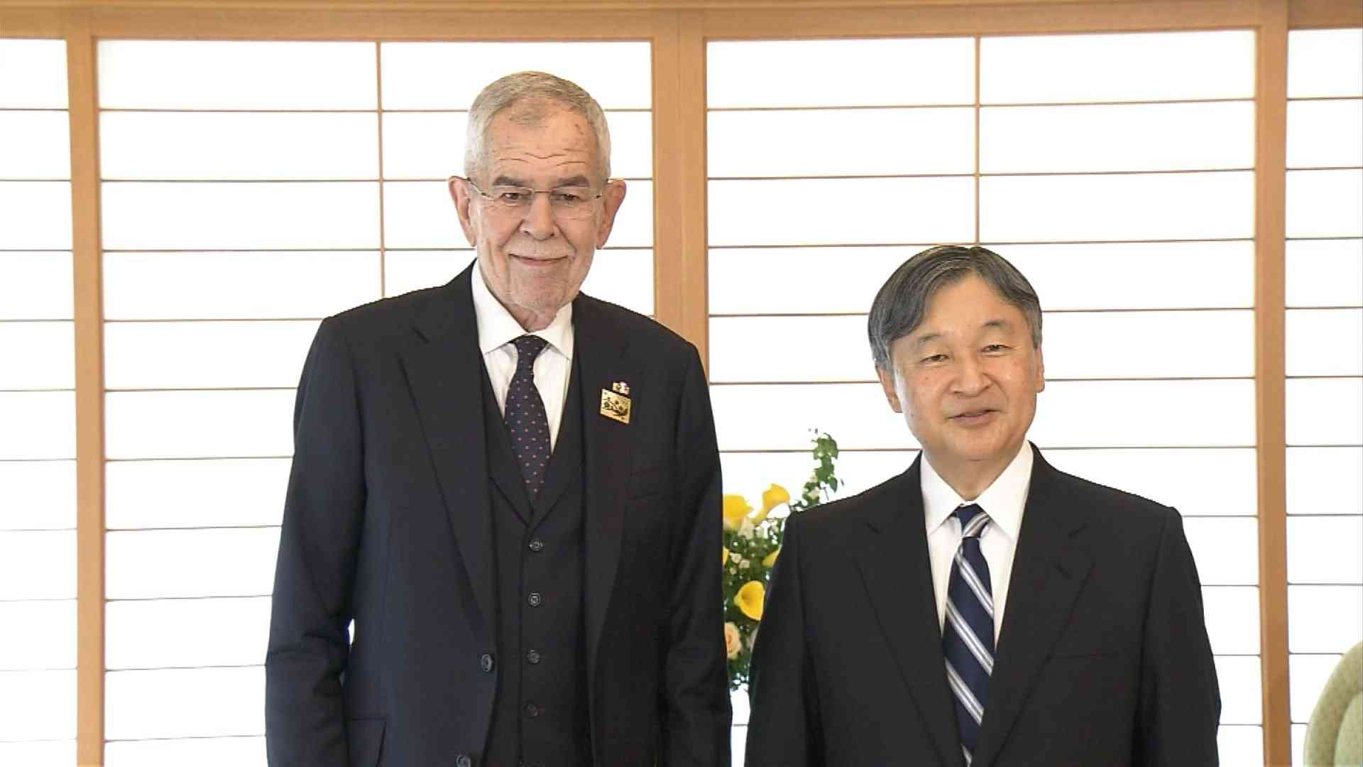 天皇陛下がオーストリア大統領と面会「音楽は人と人を結びつける要素」ウィーン少年合唱団の話題も　各国大統領との面会は今週4人目（FNNプライムオンライン（フジテレビ系）） - Yahoo!ニュース