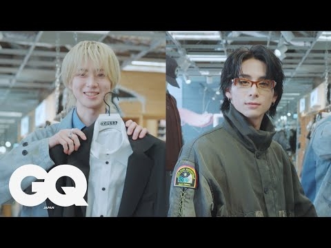 INI西洸人と佐野雄大が”色を使ったストリートスタイル”に挑戦 | Style Showcase | GQ JAPAN