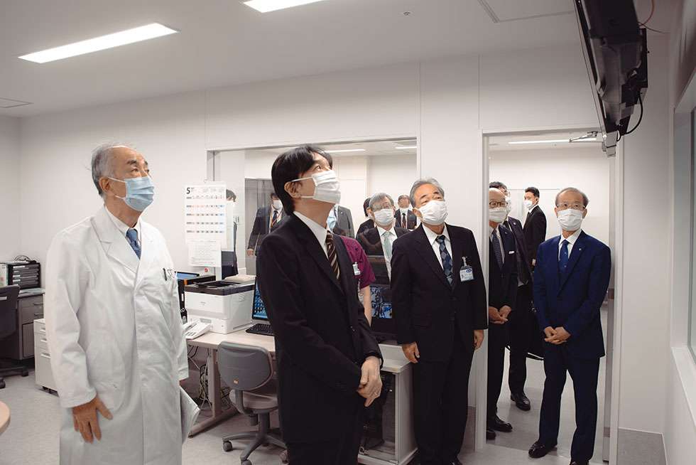 総裁 秋篠宮皇嗣殿下が福岡県済生会八幡総合病院をご訪問 | 済生会