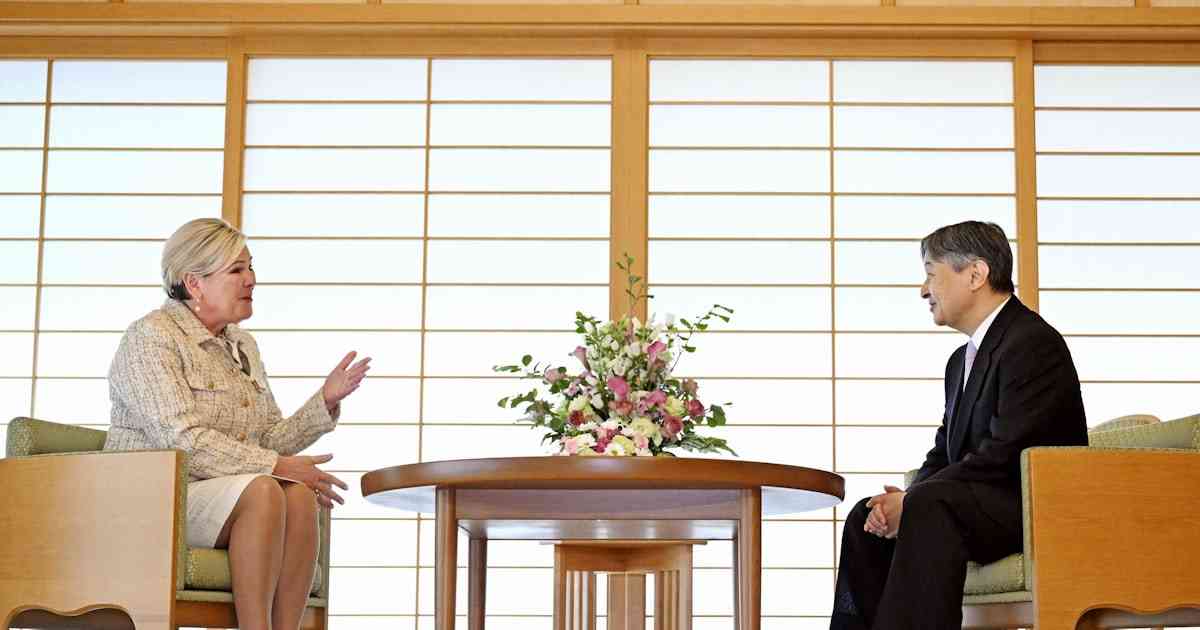 天皇陛下、アイスランド大統領と会見　男女平等が話題に - 日本経済新聞