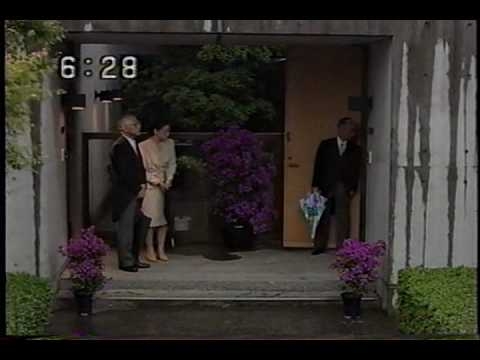 19930609皇太子殿下結婚の儀－雅子さん皇居へ