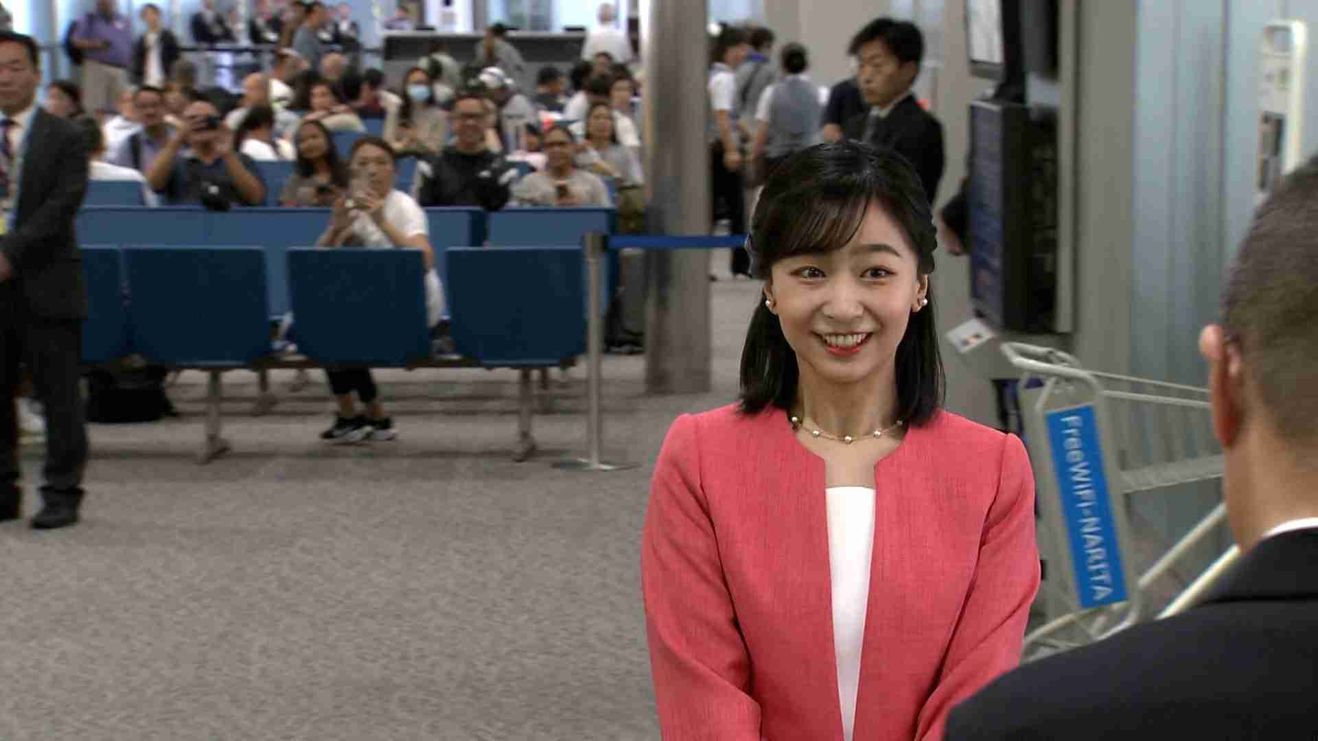 【速報】佳子さまが成田空港出発　ブラジル公式訪問　ピンク色の装い（FNNプライムオンライン（フジテレビ系）） - Yahoo!ニュース