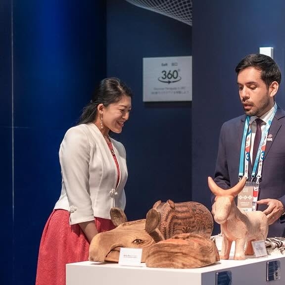 SENATUR Paraguay | ✨ Su Alteza Imperial, la Princesa Tsuguko de Takamado, honró con su presencia el pabellón del Paraguay en la Exposición Universal de Osaka.... | Instagram