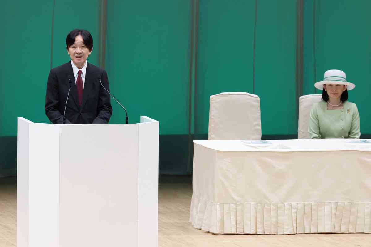 秋篠宮ご夫妻、「みどりの愛護」つどいに　千葉（時事通信） - Yahoo!ニュース