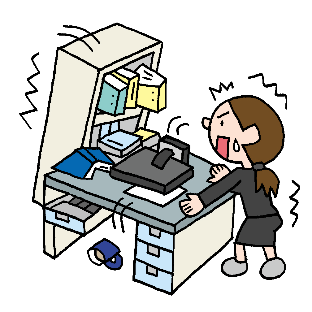 職場での災害時の備え