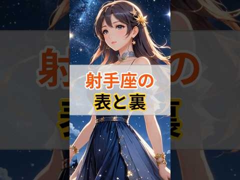 【いて座の表と裏】自由の裏にある、さみしさと不安 #いて座 #星座占い #shorts