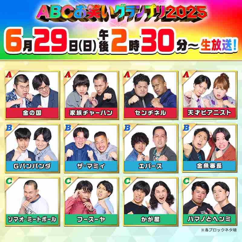 【実況・感想】ABCお笑いグランプリ2025