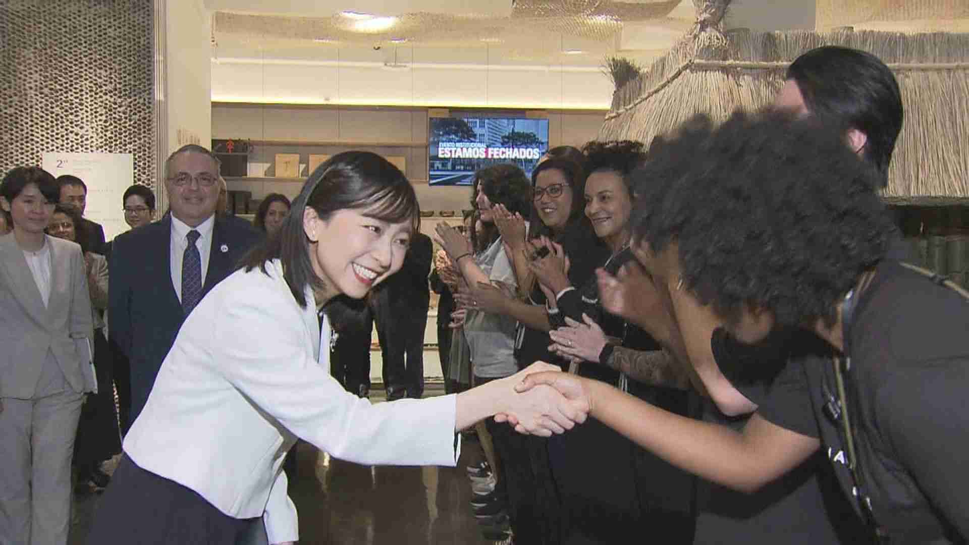 ブラジル訪問の佳子さま　日本文化発信拠点の「ジャパン・ハウスサンパウロ」など視察（テレビ朝日系（ANN）） - Yahoo!ニュース