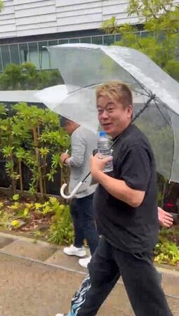 堀江貴文氏、フジテレビ親会社の株主総会に出席＆質問 協業の可能性は「否定はしないと清水専務が言っていた」「すごく良くなる可能性出てきた」